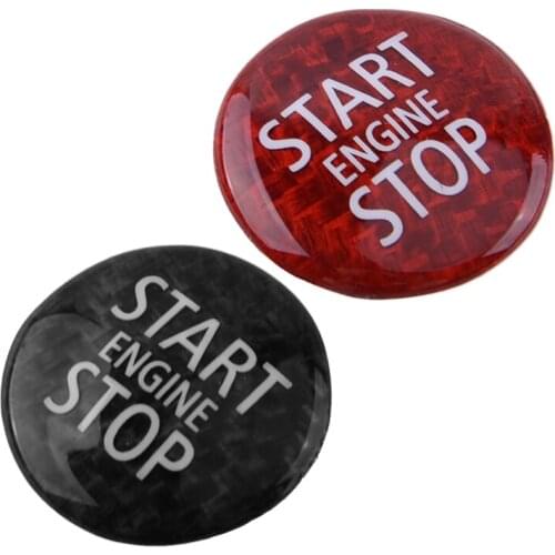 Car Front Engine Start Stop Push Button Cover Trim Sticker Cap Fit for BMW Mini Cooper R55 R56 R57 R58 R59 R60 R61 2012 2013