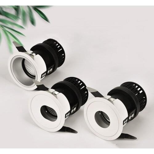 BEIAIDI 10W 15W Embedded Ceiling Downlight Anti-Glare LED Spotlight Dining Living Room Staircase Cabinet Spot Lamp AC110-240V