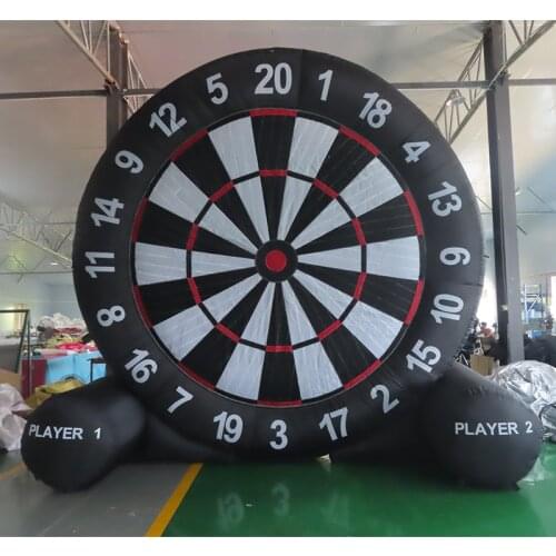 DDU free ship!4m 13ft inflatable dart board,oxford single side inflatable shoot ball board game, cheap air dart board
