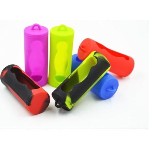 MasterFire 20pcs/lot 26650 Silicone Sleeve Case 26650 Battery Rubber Holder Colorful Silicone 26650 Batteries Storage Case