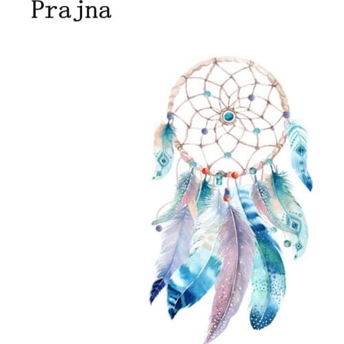 Prajna Dream Catcher Iron-on Transfers Colorful Lion Bear Iron On Transfer Vinyl Stickers For Clothes Fashion T-shirt Jeans DIY