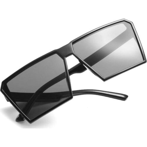 2020 New Trend Children Anti-Reflective Sunglasses Vintage Fashion Boys and Girls Over Sized Square Plastic Sunglasses Uv400