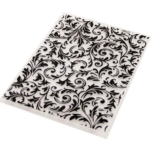 EMBOSSER Plastic Embossing Folders For Scrapbook Stencils LEAVES DIY PAPER Album Cards Making CRAFT SUPPLIES Scrapbooking MOLDS