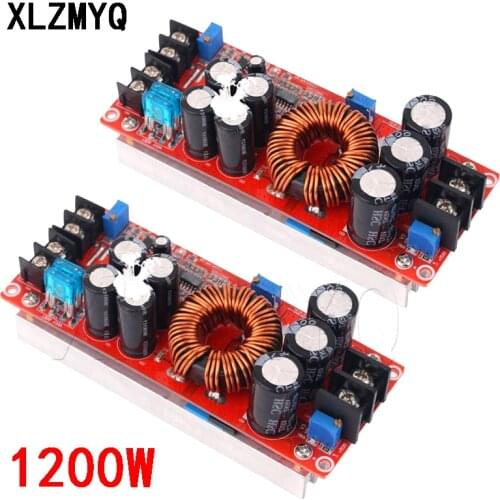 1200W 20A DC Converter Boost Step-up Power Supply Module IN 8-60V OUT 12-83V With Heat Sink 1200 W 12V to 24V 48V