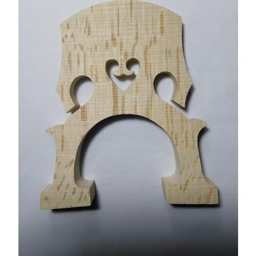 Cello Bridge Aged Maple Cello Parts French Style or Belgium Style Cello Bridges 4/4
