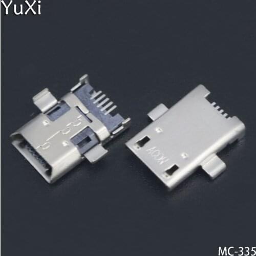 YuXi 2PCS micro USB Charging Port Dock jack socket Connector for Asus ZENPAD 10 Z300C P024 c300m z308cl z308c Z380KL me103K P022