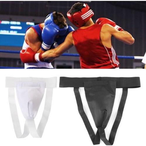 Groin Guard Protective Safety Cup Martial Arts Kick Boxing Crotch Protector Jockstrap Support Sport Training Protector Guard New