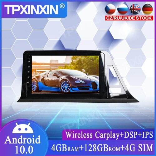 128G Android10.0 Radio For Toyota CH-R CHR 2018+ Car Multimedia Player GPS Navigation Headunit Radio Audio Stereo Tape Recorder