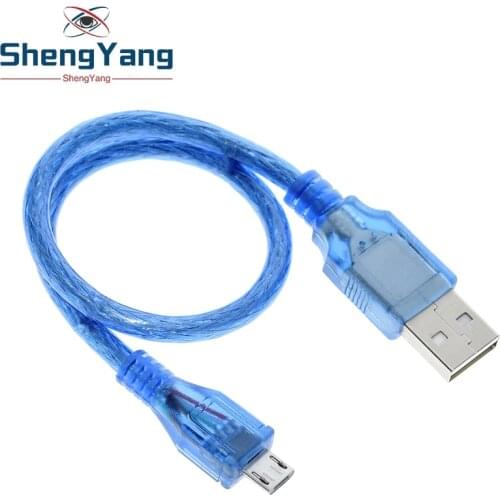 30cm 1.64FT USB Cable for Leonardo/Pro micro/DUE High Quality A type Micro USB 0.3m for Arduino