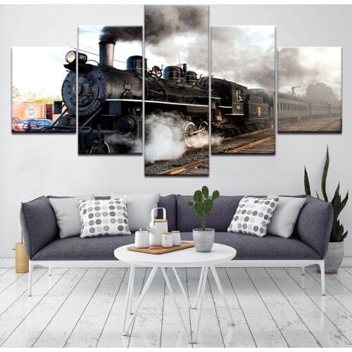 Retro Spray Painting Print 5 Set Art Watercolor Flower Butterfly Bee Wall Abstract Canvas Modular Picture Poster Gift Home Decor