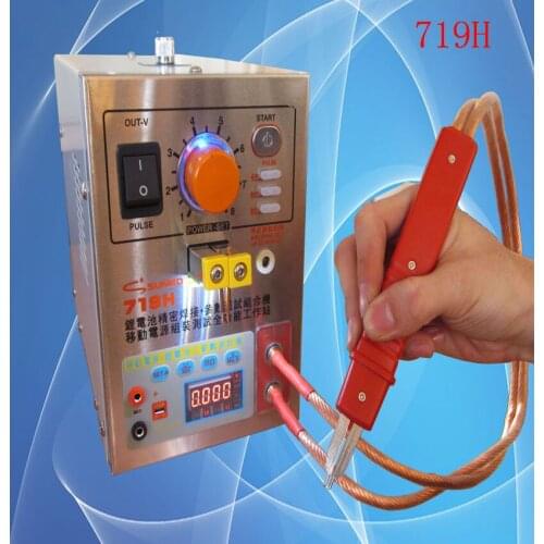 719H 2 IN 1 POWER Battery Assembly pracision battery spot welder digital battery tester Multifunctional work station