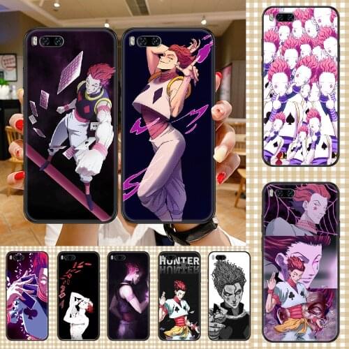Anime Hisoka HUNTER×HUNTER Phone case For Xiaomi Mi Max Note 3 A2 A3 8 9 9T 10 Lite Pro Ultra black pretty prime painting Etui