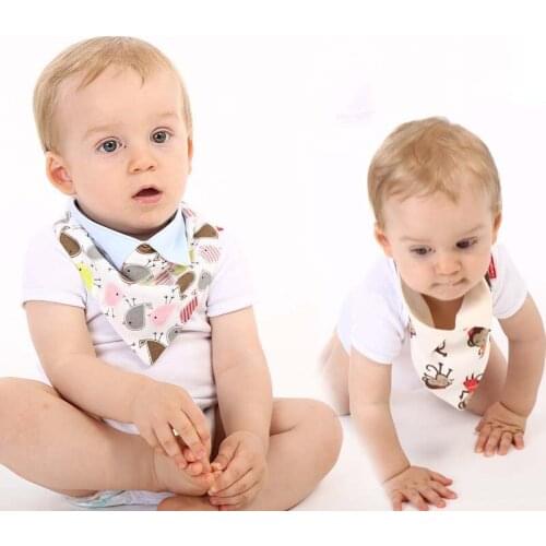 Childrens Scarf Kids Baby Scarf Unisex Boy Girl Scarf Collar Neck Warmer Outdoor Baby Bibs Scarves Print Fruit Flower