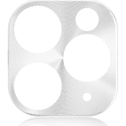 For IPhone 11 11 Pro 11 Pro Max Rear Camera Lens Screen Protector Anti-Scatch Anti-drop Aluminum Ring Cover Lens Accessories