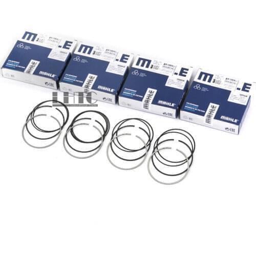 2700300024 Piston Rings 4 Set by Mahle For Mercedes-Benz W176 W242 C117 X156 A250 CLA200 M270