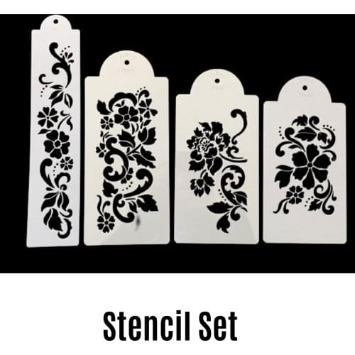 Lace Layering Painting Stencils Fondant Decorating Tool For Cake Template Mold Decoration Stencil