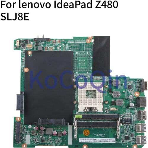 KoCoQin Laptop motherboard For lenovo IdeaPad Z480 DA0LZ2MB6F0 SLJ8E Mainboard tested