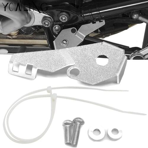 Motorcycle Stainless Steel Side Stand Switch Guard Cover Protector for BMW R 1200GS R1200 GS R1200GS ADV Adventure 2014-2017