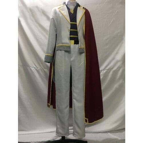 My Next Life As A Villainess: All Routes Lead To Doom! Prince Geordo Stuart Cosplay Costume Unifrom Adult Outfit Fancy Suits