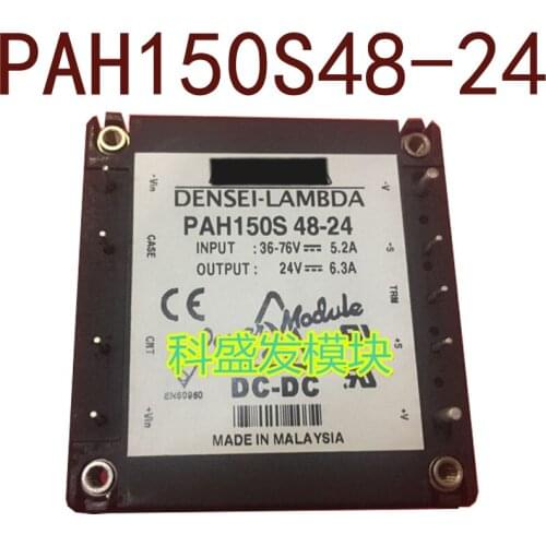 Original-- PAH150S48-24 input48V-output24Vwatt150W 6.3A DC/DC 1 year warranty ｛Warehouse spot photos
