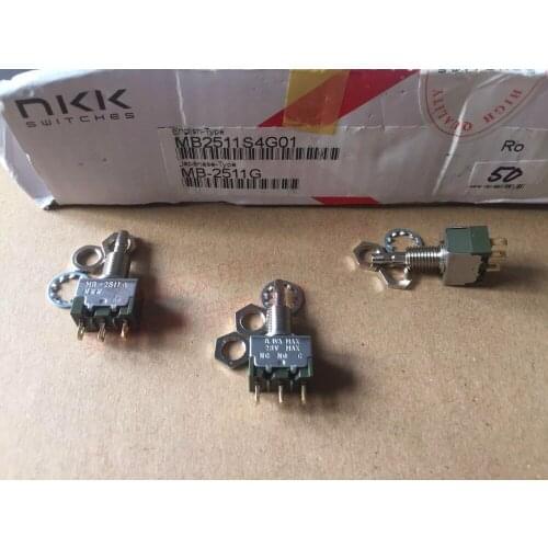 Original new 100% MB-2511S4G01 0.4VA 23V button switch 3pin touch self reset push button key