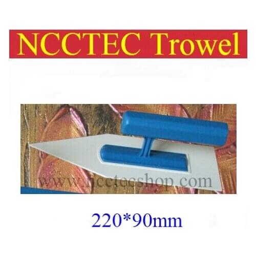 [sharp head] NCCTEC plastic trowel FREE shipping | 220*90mm Art paint batch knife diatom mud plastering trowel wall spatula tool