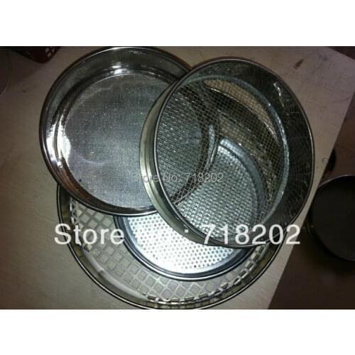 30cm*7cm stainless steel test sieve/ standard test sieve/ laboratory sieve( 10/12/14/16/18/20 mesh) -1pc/lot