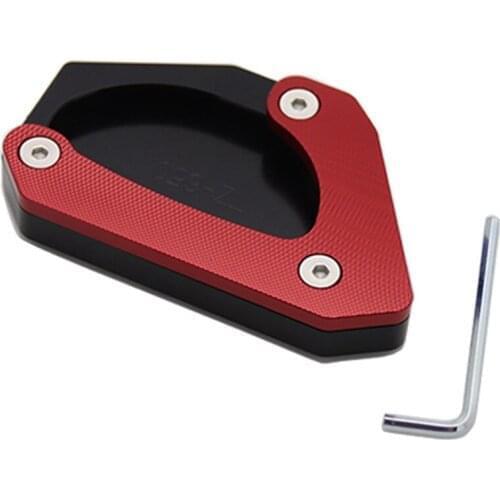 Motorcycle Foot Bracket Extension Side Stand Enlarge Pad Non-Slip for Suzuki V-STROM 650XT DL650 2004-2020