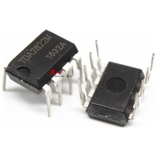 Audio power Amplifier TDA2822 /SCS (3-6V) TDA2822M DIP-8 200PCS