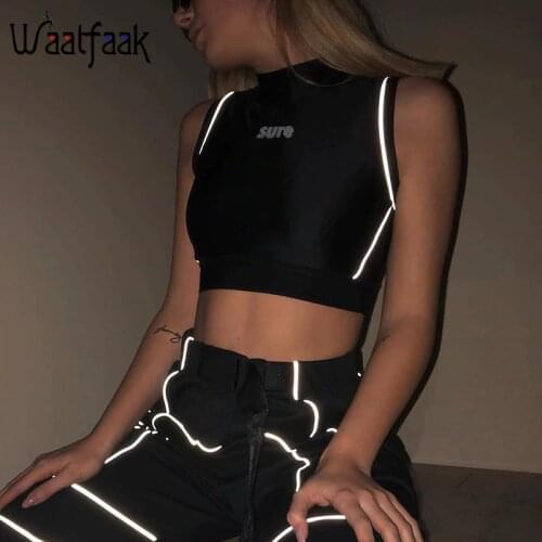 Waatfaak Womens Striped T-shirts