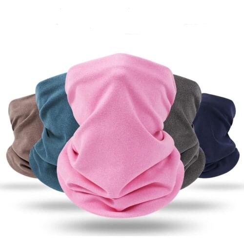 Winter Face Bandana Warmer Scarf Thermal Skiing Tube Neck Gaiter Cover Thick Hiking Cycling Hunting Men Women Sports