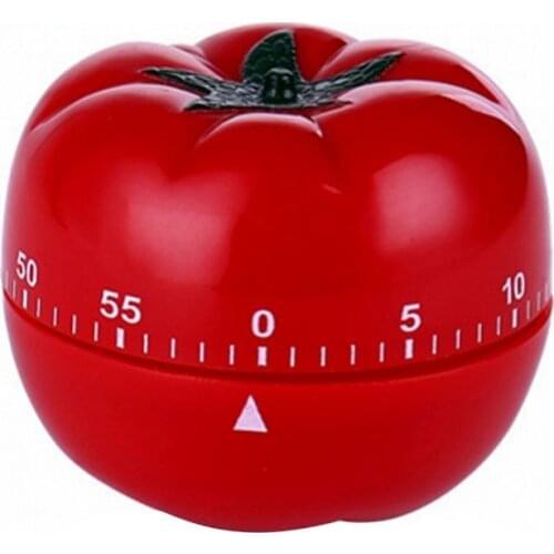 1-60min 360 Degree Fashion Cute Indoor Kitchen Practical Tomato Mechanical Countdown Timer