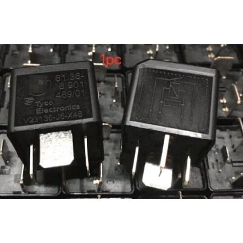 1pc brand new original V23136-J6-X48 car relay for BMW 3 series 5 series servo motor