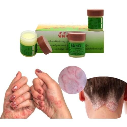 1Pc Thailand 29A Antipruritic Eczema Psoriasis Cream and Dermatitis Therapy Ointments Antibacterial Body Cream