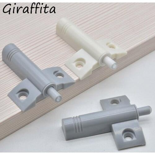 1PCS High Quality Gray White Kitchen Cabinet Door Stop Drawer Soft Quiet Close Closer Damper Buffers With Screws