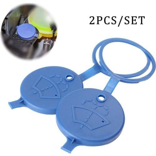 2Pcs Car Windshield Wiper Washer Fluid Reservoir Tank Bottle Pot Cap Lid Cover For Peugeot 106 206 207 307 for Citroen etc