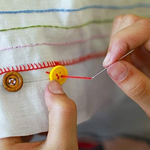 55Pcs/Set Stainless Steel Sewing Needles Set Hand Stitches Tools Household Different Sizes Sewing Accessories DIY Crafts Supply