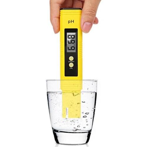 Digital PH Tester Pocket pH Meter Range 0.00-14.00 PH Pen PH Measurement High Accuracy 0.01 PH Mini Water Meter PH detector