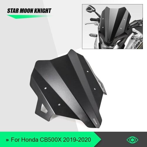 For Honda CB500X CB 500 X CB500 2019 - 2020 Motorcycle Accessories Windscreen Windshield Wind Screen Deflector Protector