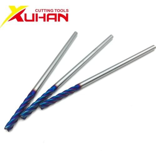 HRC65 Caibide end mill 4flutes Φ4.0*100L Alloy Coating Tungsten Steel Endmills high hardness cutting tool cnc milling cutter