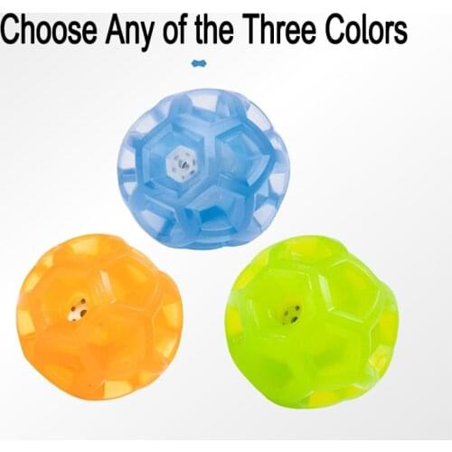 Dog Ball Squeaker Natural Rubber Floatable Pet Chew Toys For Small Large Dogs Dental Care Dog Toy