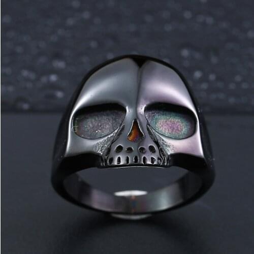 Cute skull ring exquisite fashion stainless steel smart ring gift jewelry