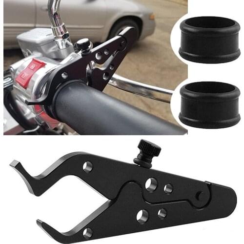 Motorcycle Cruise Control Throttle Lock Assist Moto Wrist Hand Grip Lock Clamp with Silicone Ring Throttle Control Parts
