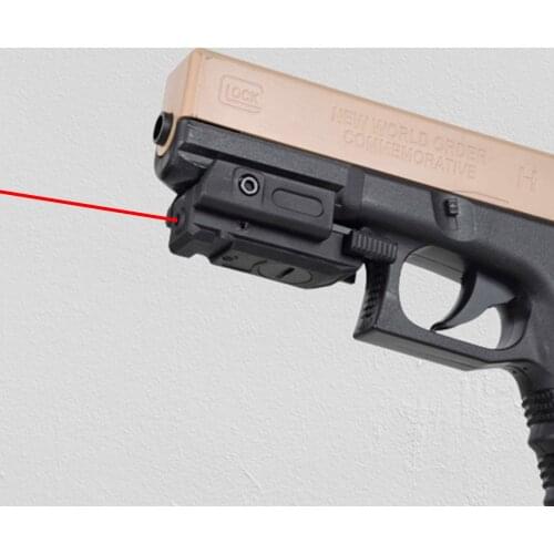 Low Profile Weapons Gun Laser Sight Tactical Self Defense Laser Pointer Sight Pistol Airsoft 11mm 20mm Picatinny Weaver Mount