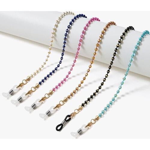 Bead Glasses Strap Vintage Sunglasses Chain Fashion Spectacle Neck Rope Mask Lanyard