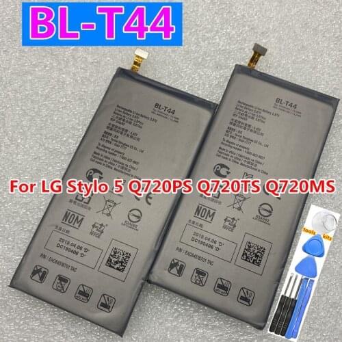 Original New High Quality BL-T44 3500mAh Battery For LG Stylo 5 Q720PS Q720TS Q720MS LMQ720PS Q720A Batteries