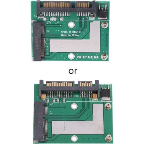 Mini PCI-E mSATA SSD To 2.5\" SATA 6.0 GPS Adapter Converter Card Module Board