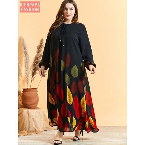 Vestidos Long Islam Abaya Dubai Kaftan Maxi Muslim Fashion Hijab Dress For Women American Islamic Clothing Robe Musulman De Mode