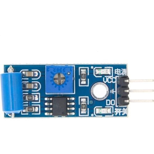 SW-420 Normally Closed Vibration Sensor Module for Alarm System Smart Vehicle Robot Helicopter Airplane Aeroplane Boart Car