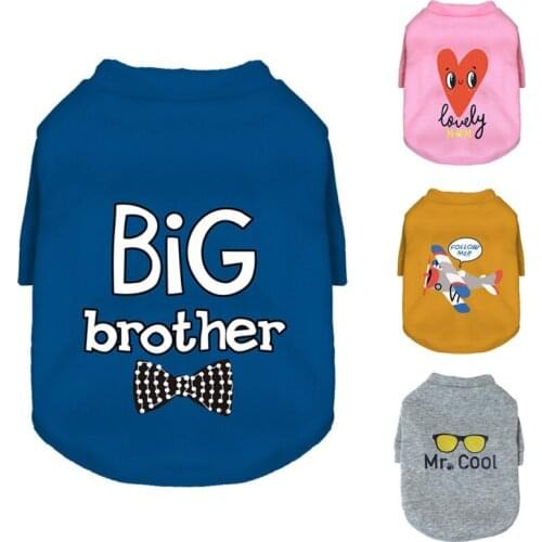 Warm Autumn Winter Pet Dog Clothes Cartoon Print Hoodie T-Shirt Pullover Plus Velvet for Chihuahua Teddy Sweatshirt Pet Supply